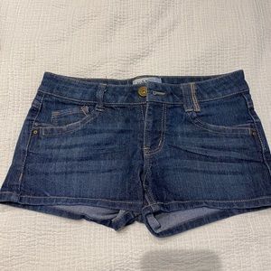 Jolt jean denim shorts juniors size 3